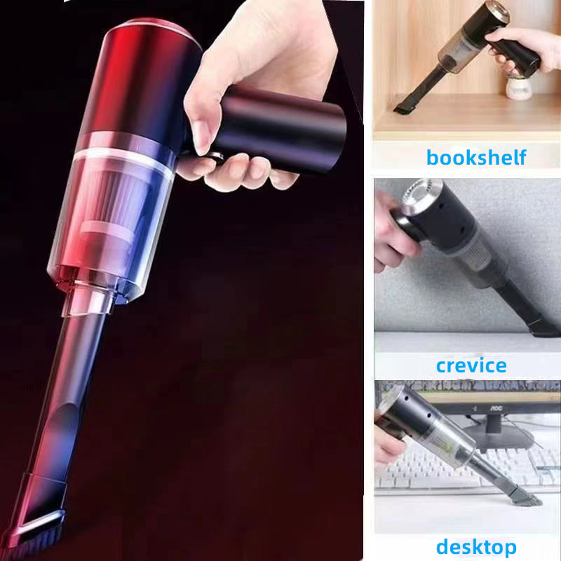 120W Cordless Handheld Vacuum Cleaner Small Mini Portable Car Auto