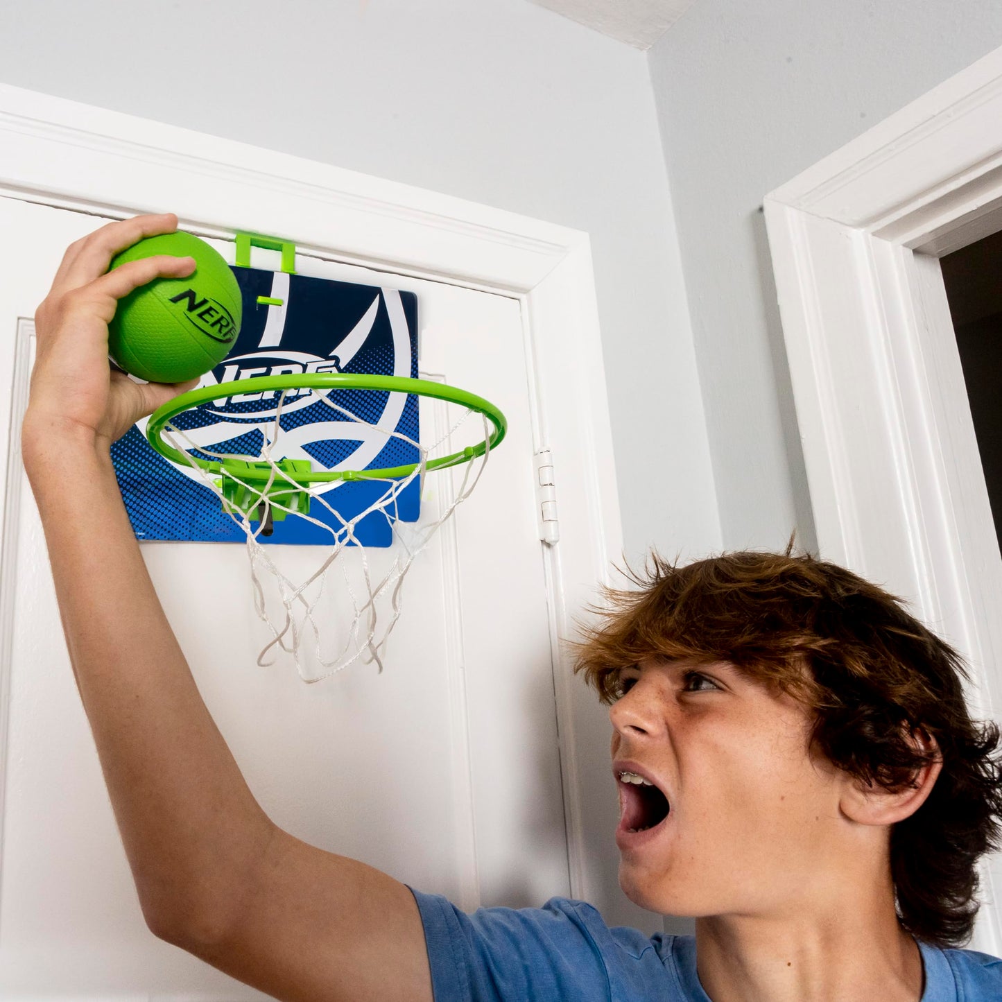 Nerf Mini Over The Door Basketball Hoop -Nerfoop Indoor Basketball