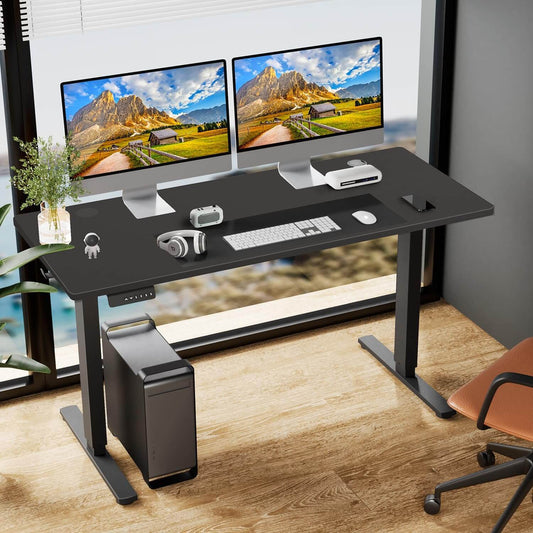 Electric Height Adjustable Standing Desk,Sit to Stand Ergonomic